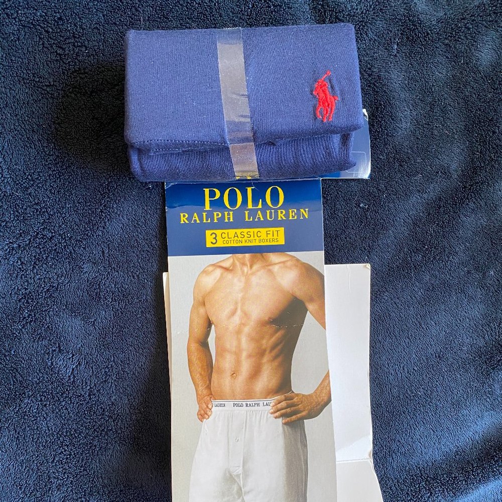 New Men's Polo Ralph Lauren Boxers, Sz. M